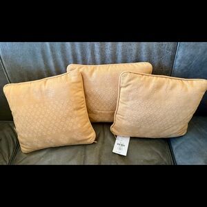 Set of 3 new Laura Ashley home pillows